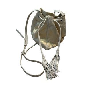 HOBO Gold Metallic Crossbody Bag